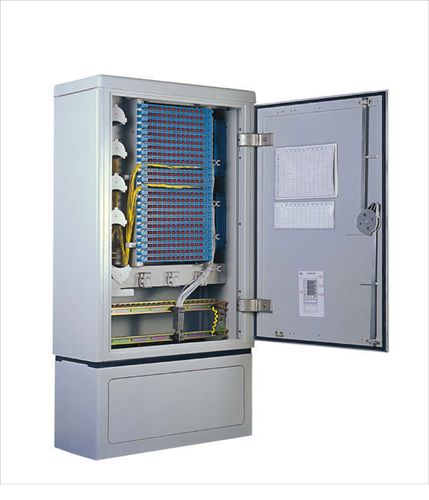 西安联电新款108芯光纤光缆交接箱分光箱分纤箱成套